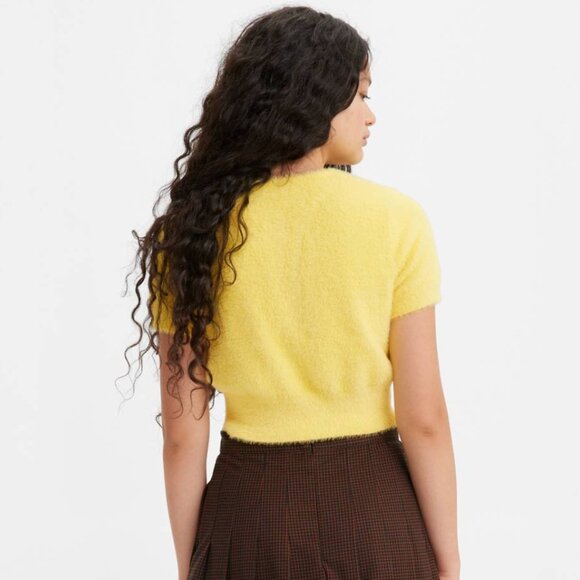 Levi's Peach Fuzz T-Shirt, Yellow- XL - Picture 3 of 4